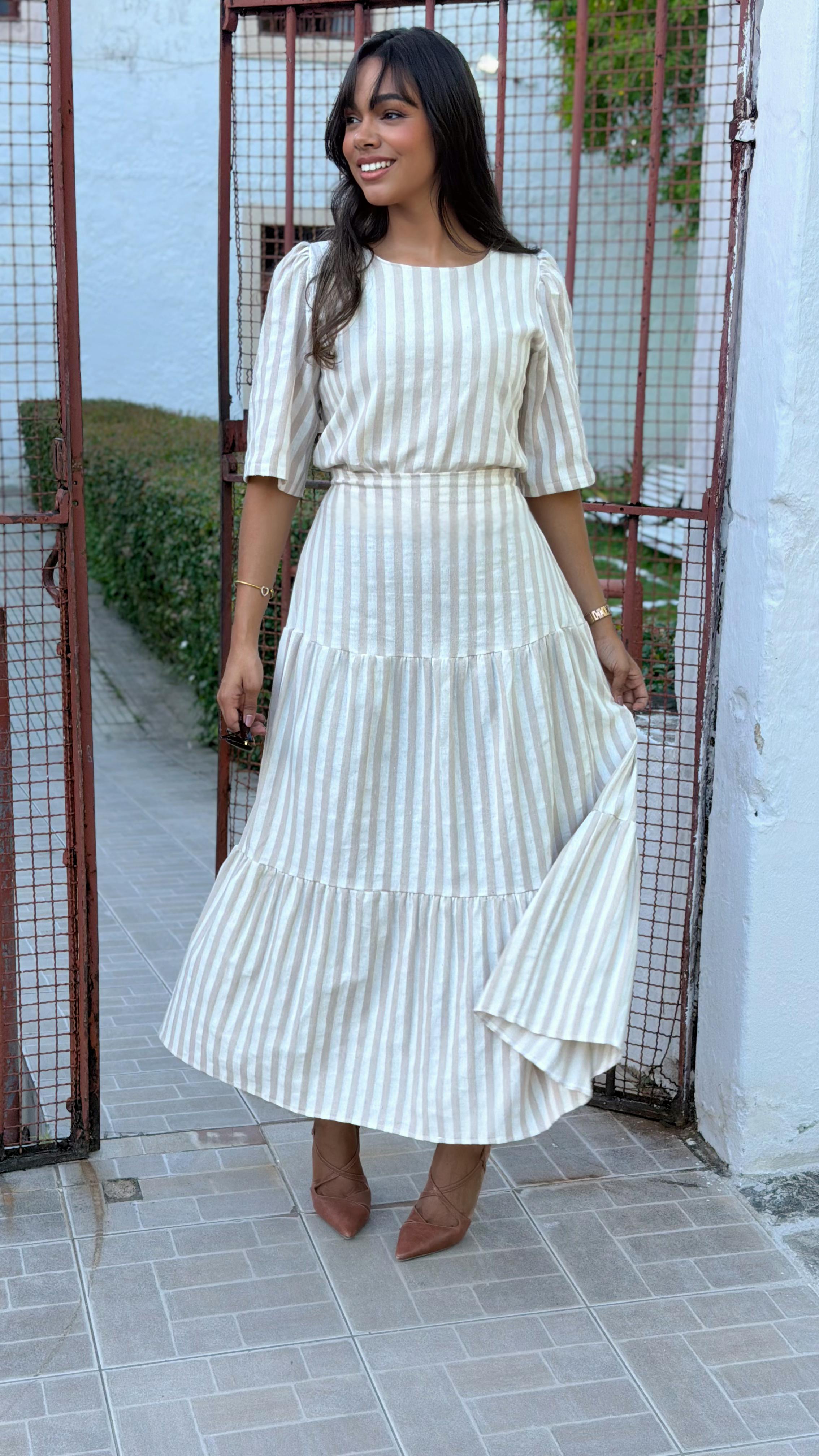 conjunto em linho Janine