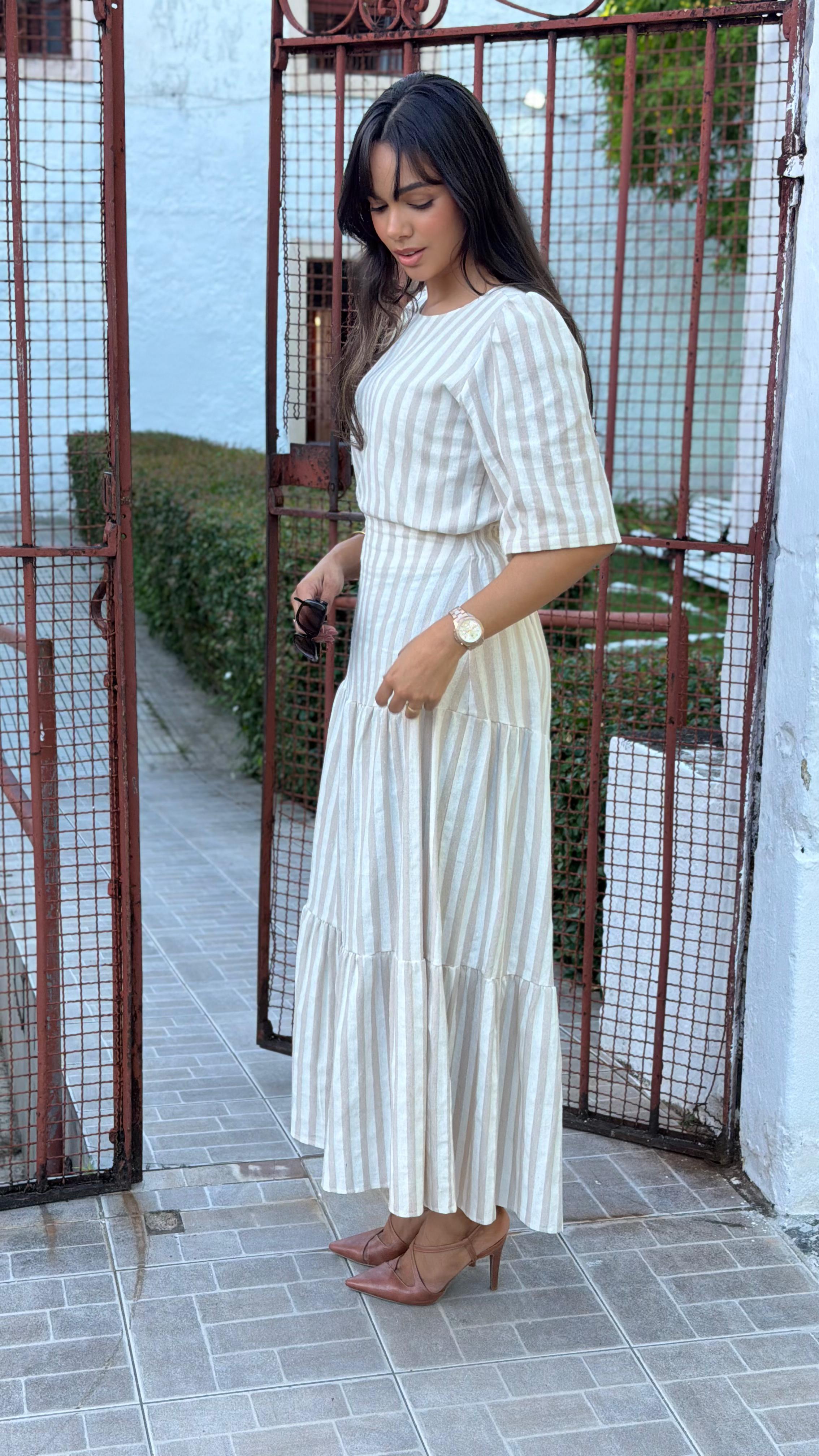 conjunto em linho Janine