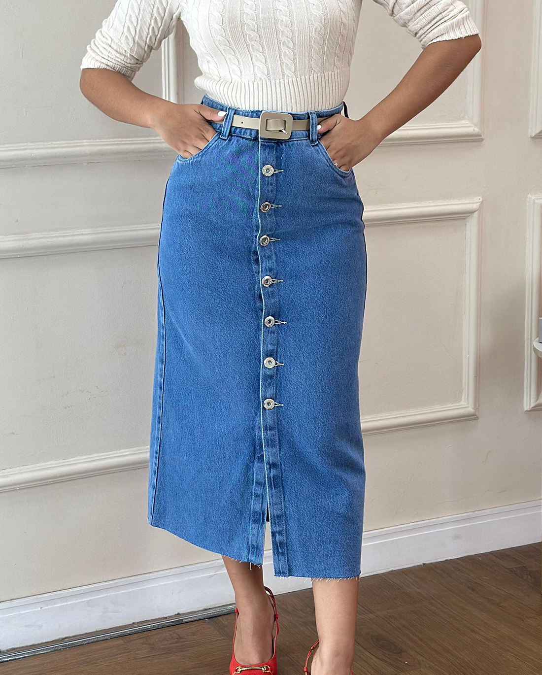 Saias Jeans