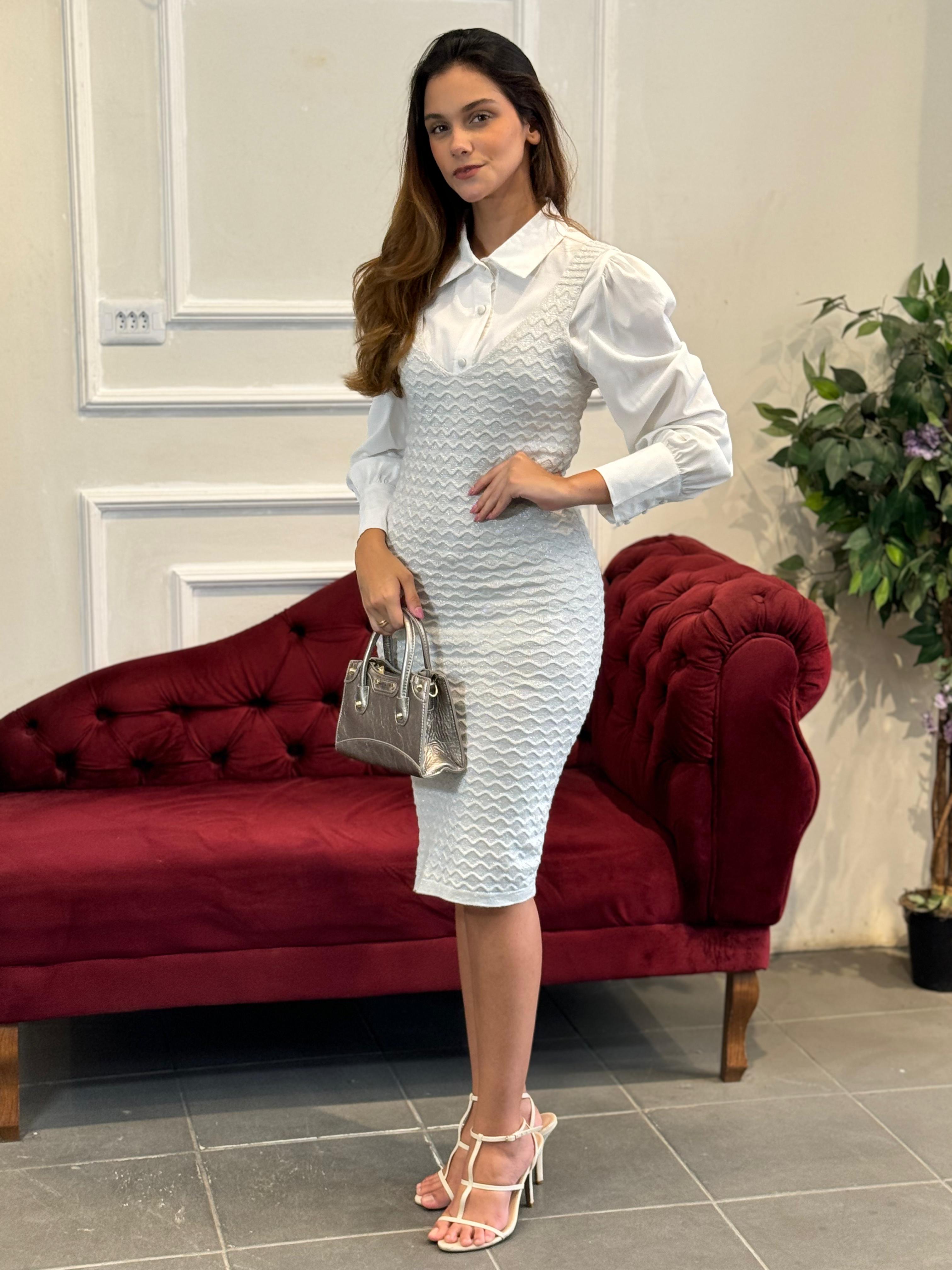 VESTIDO ALÇA DE LUREX