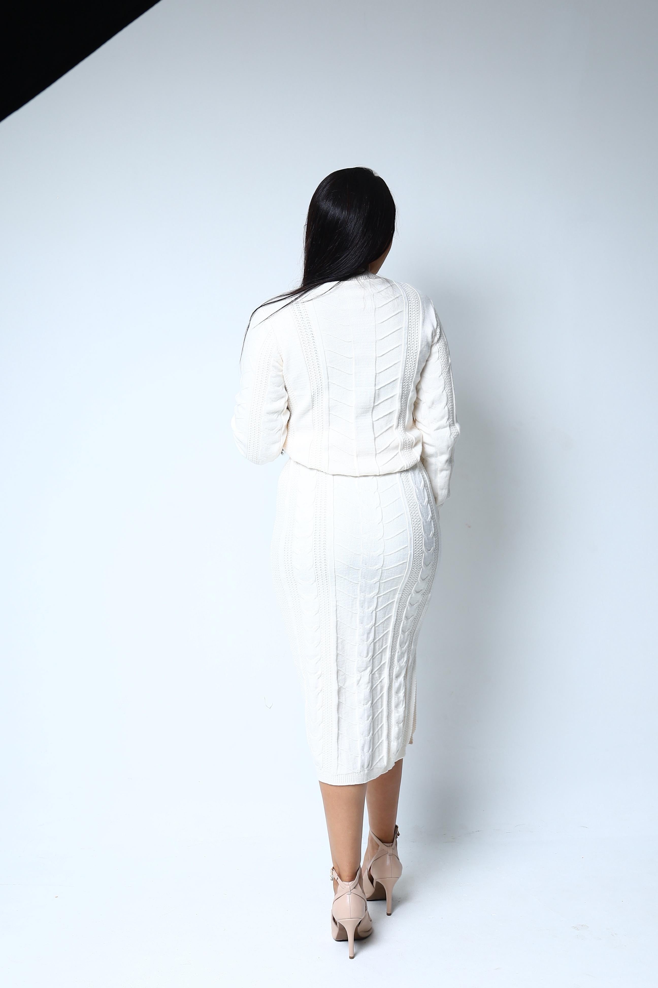 Conjunto de Tricot tramado