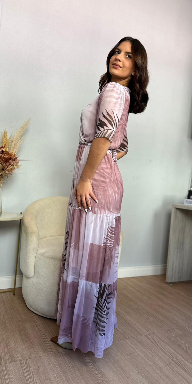 Vestido Lucimar estampado