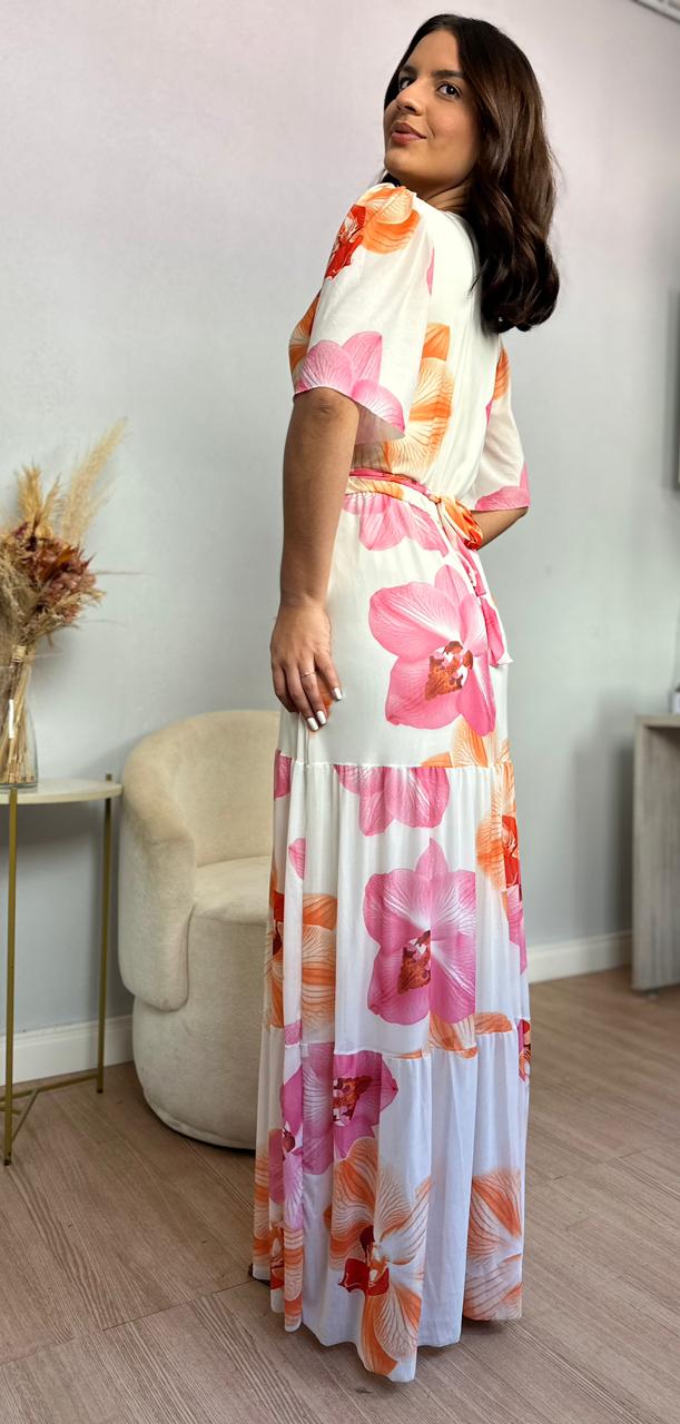 Vestido Lucimar estampado