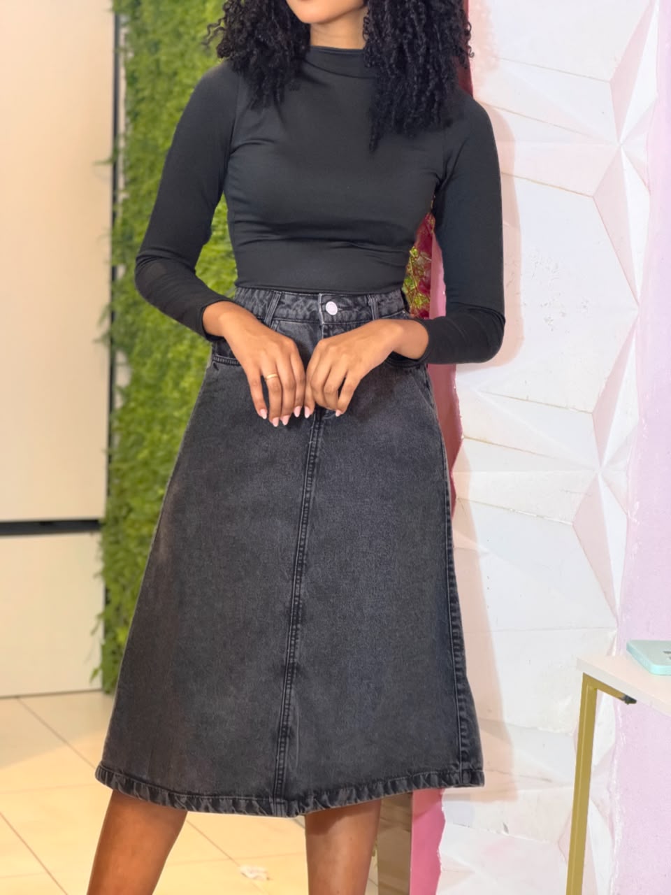 SAIA MIA JEANS MIDI