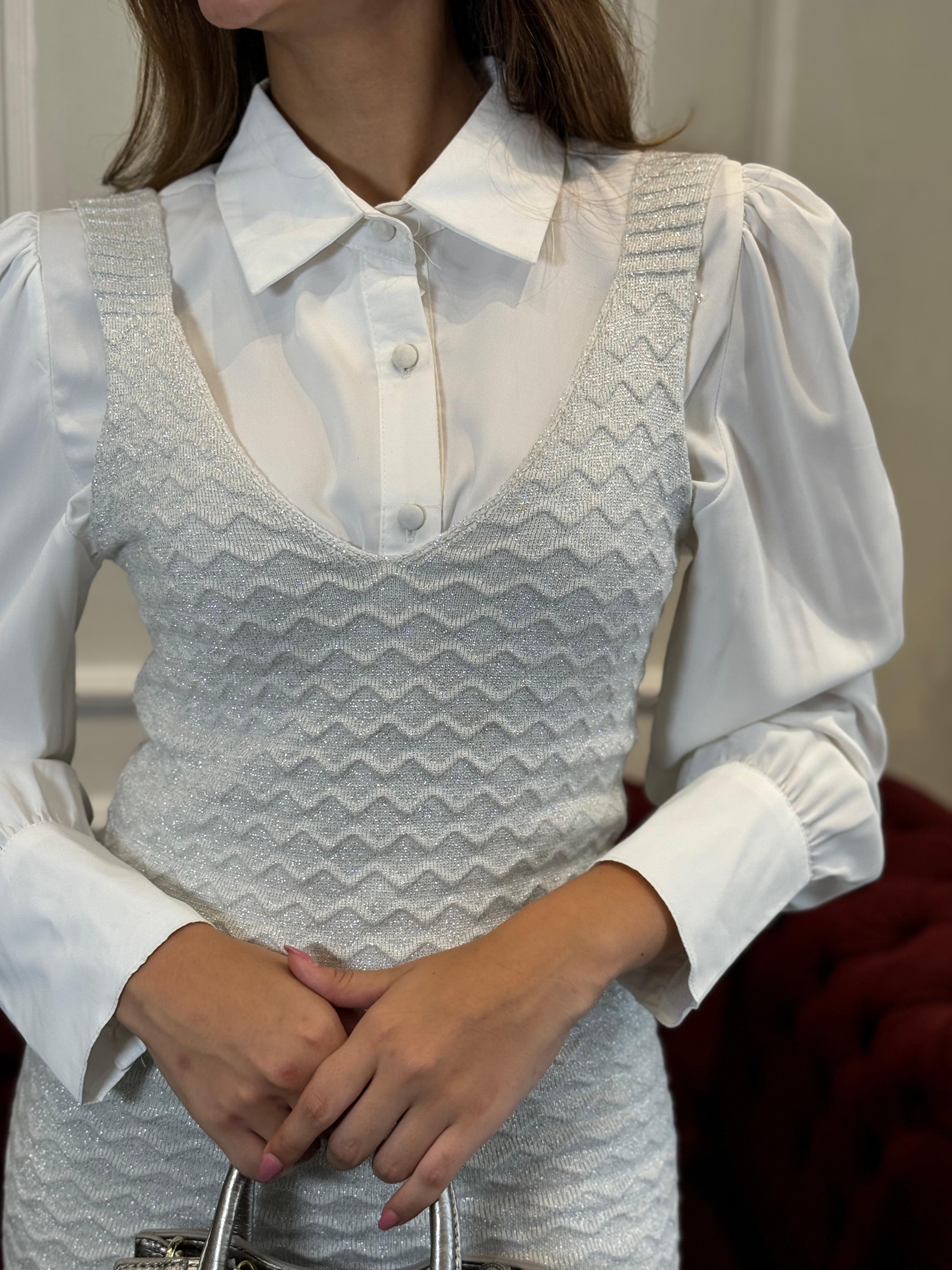 VESTIDO ALÇA DE LUREX