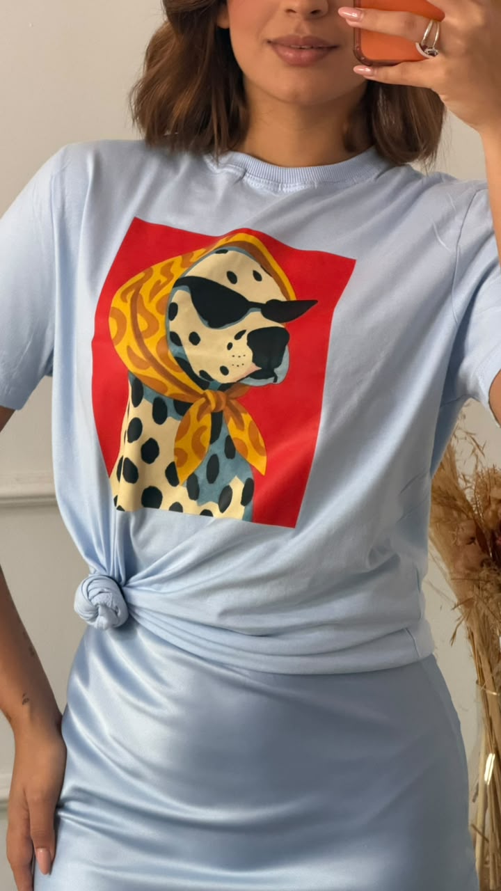 TSHIRT ESTAMPA DÁLMATA